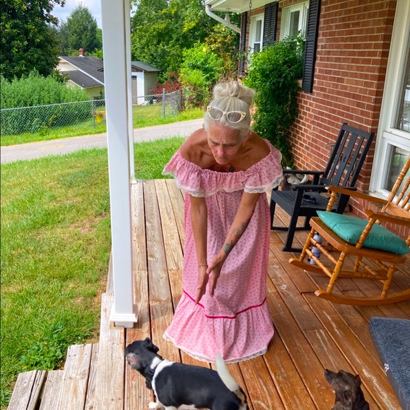 Beautiful vintage boho maxi dress - Picture 10 of 10